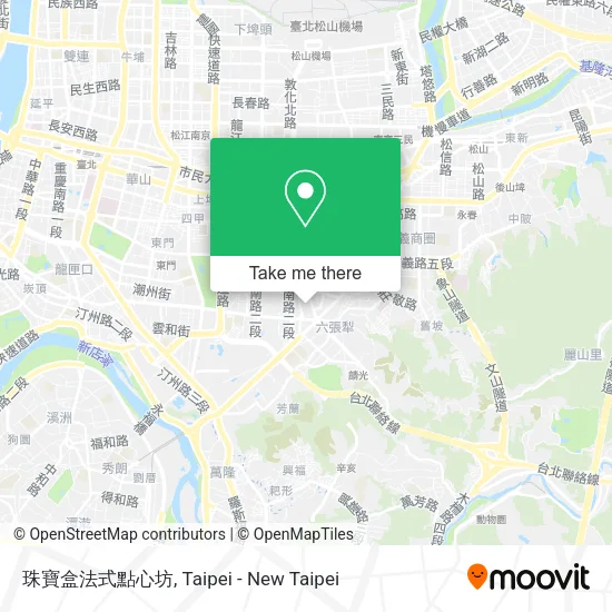 珠寶盒法式點心坊地圖