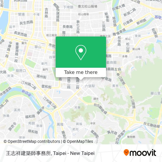王志祥建築師事務所 map