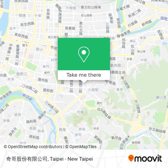 奇哥股份有限公司 map