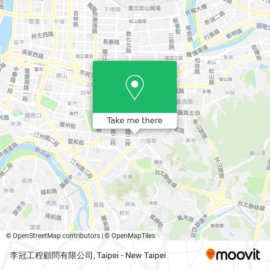 李冠工程顧問有限公司 map