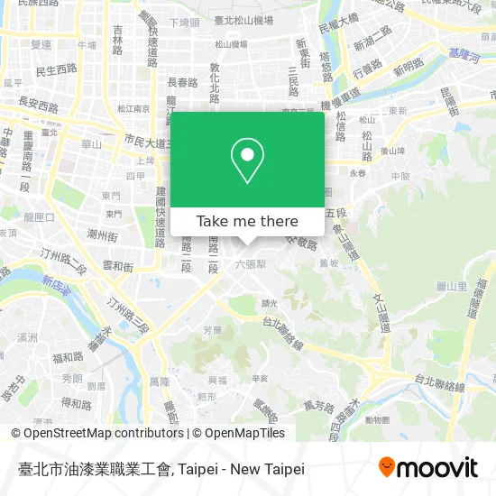 臺北市油漆業職業工會 map