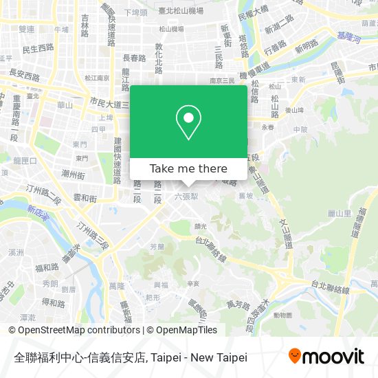 全聯福利中心-信義信安店 map