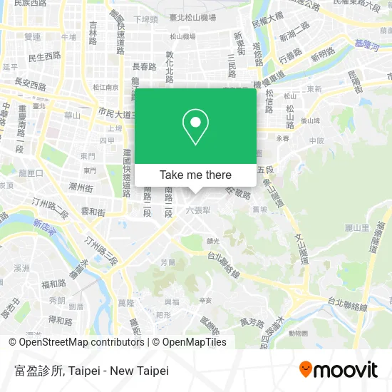 富盈診所地圖