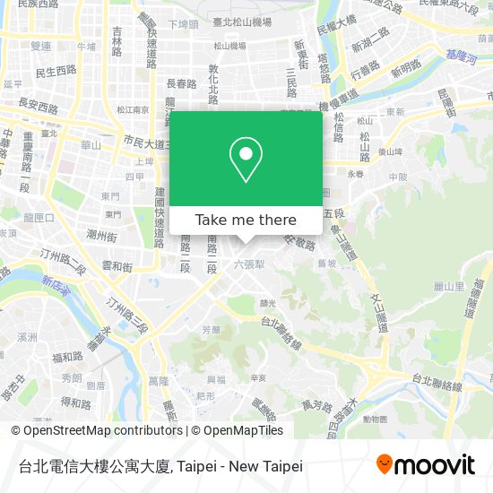 台北電信大樓公寓大廈 map