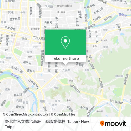 臺北市私立喬治高級工商職業學校 map