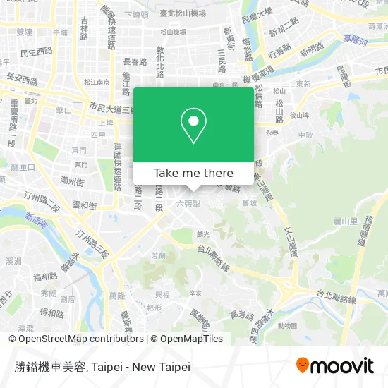 勝鎰機車美容 map