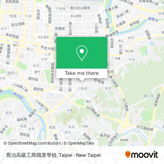 喬治高級工商職業學校地圖