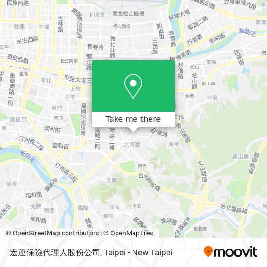 宏運保險代理人股份公司 map