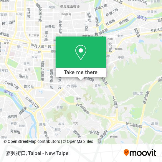 嘉興街口 map