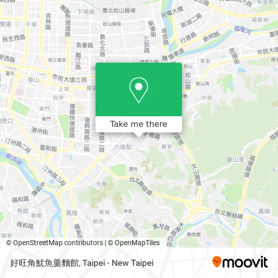 好旺角魷魚羹麵館 map