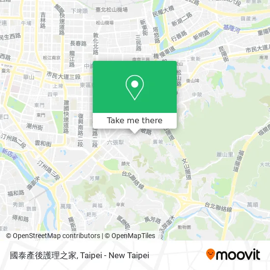 國泰產後護理之家 map