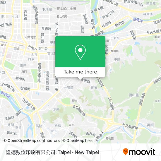 隆德數位印刷有限公司 map