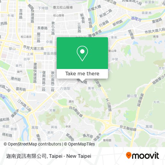 迦南資訊有限公司 map