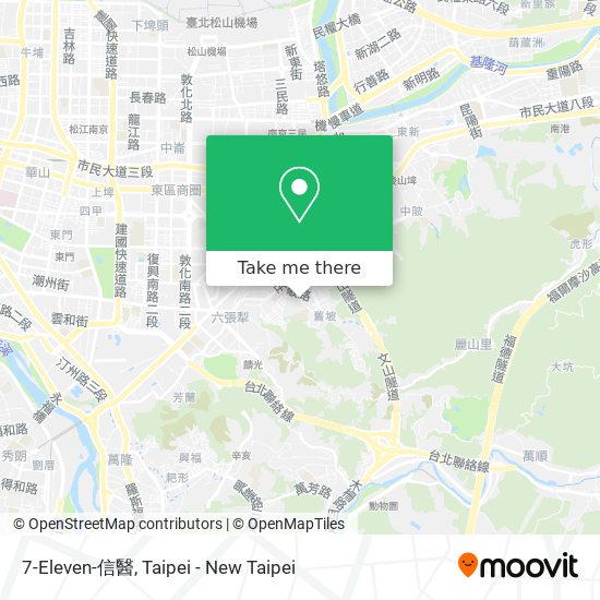 7-Eleven-信醫 map