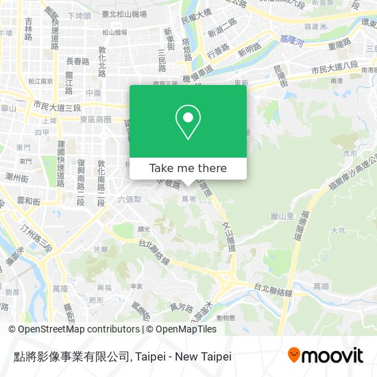 點將影像事業有限公司 map