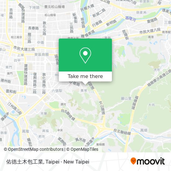 佑德土木包工業 map