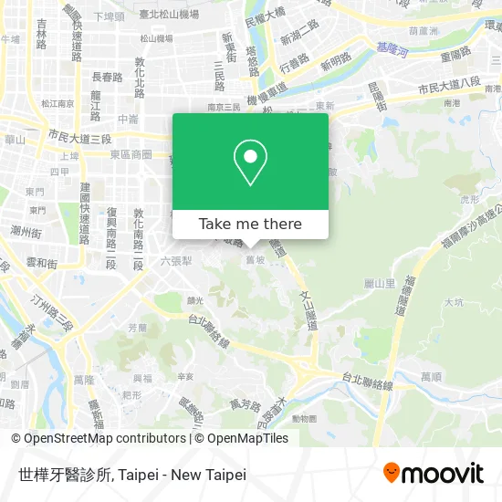 世樺牙醫診所 map