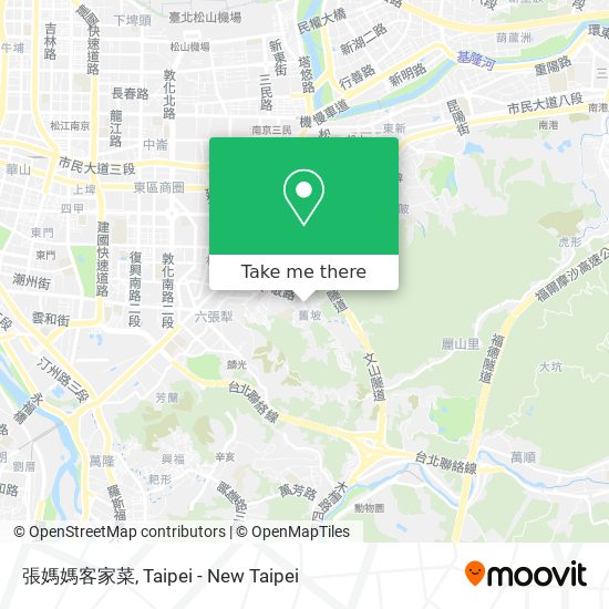 張媽媽客家菜 map