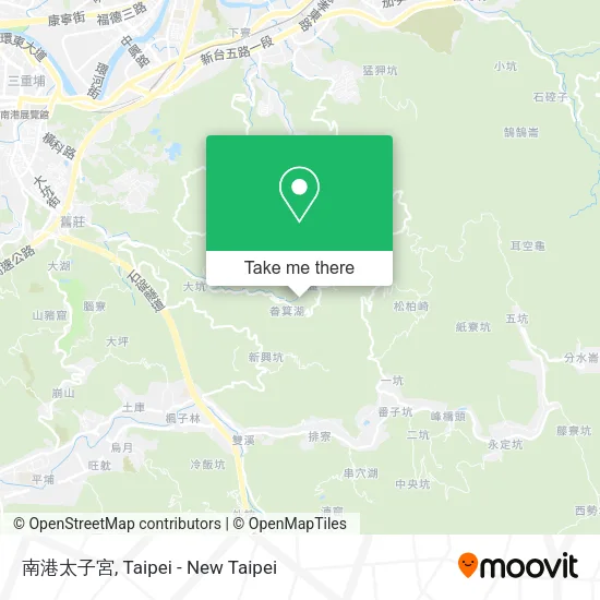 南港太子宮地圖