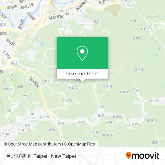 台北找茶園 map