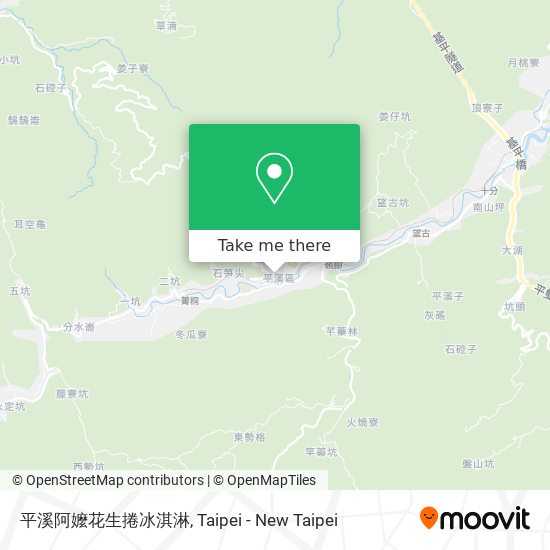 平溪阿嬤花生捲冰淇淋 map