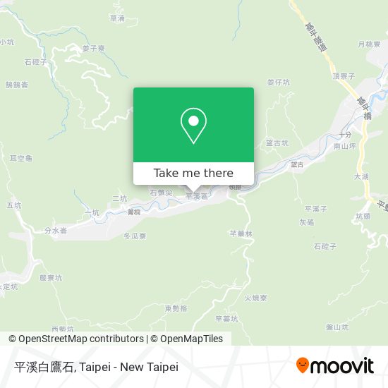 平溪白鷹石地圖