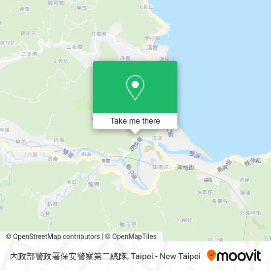 內政部警政署保安警察第二總隊地圖