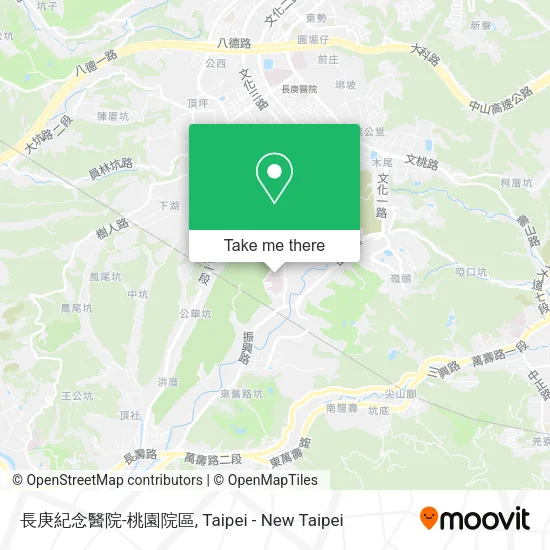 長庚紀念醫院-桃園院區 map