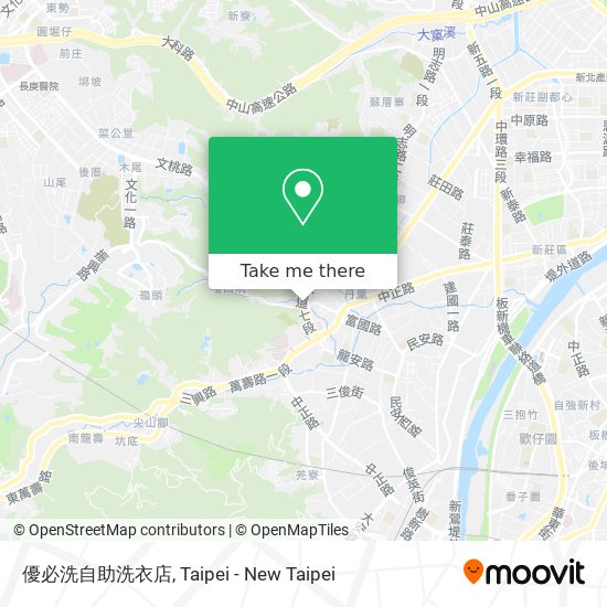 優必洗自助洗衣店 map