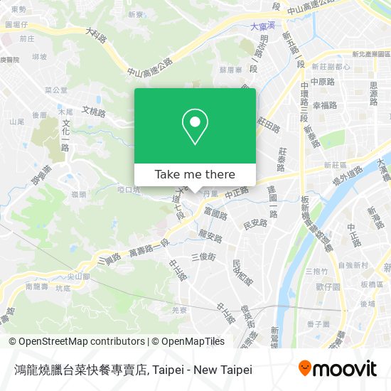 鴻龍燒臘台菜快餐專賣店 map