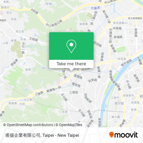 甫揚企業有限公司 map