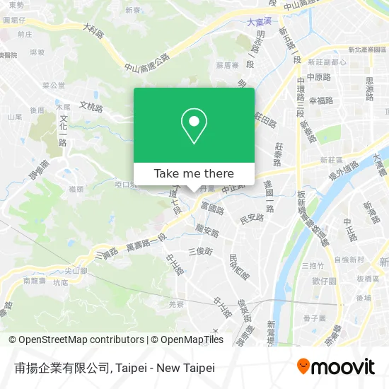 甫揚企業有限公司 map