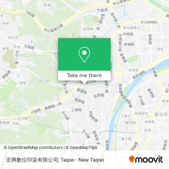 宏興數位印染有限公司 map