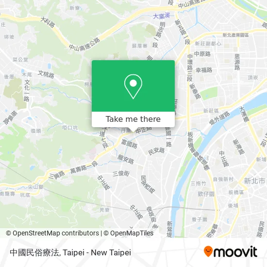 中國民俗療法地圖