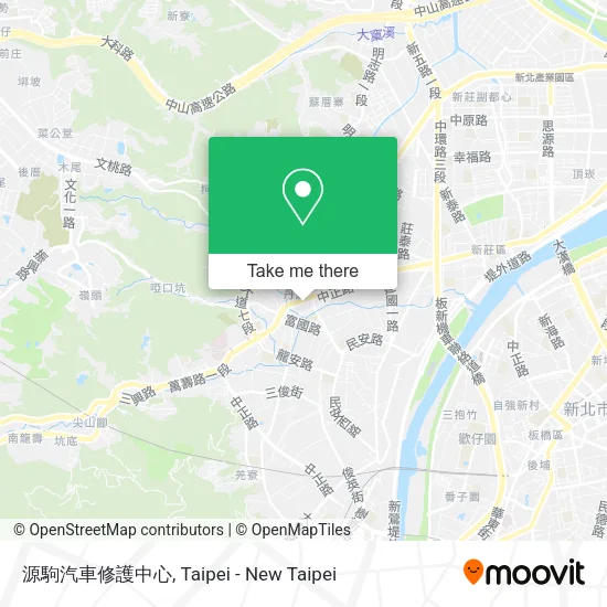源駒汽車修護中心地圖