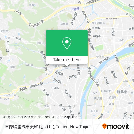 車際聯盟汽車美容 (新莊店) map