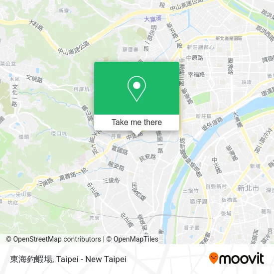 東海釣蝦場地圖