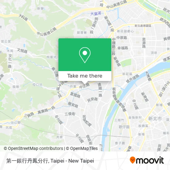 第一銀行丹鳳分行 map