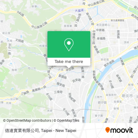 德連實業有限公司 map