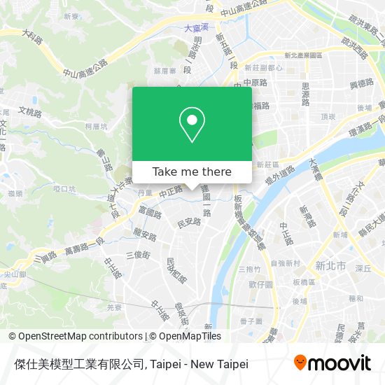 傑仕美模型工業有限公司 map