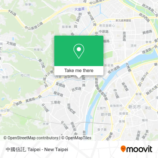 中國信託 map