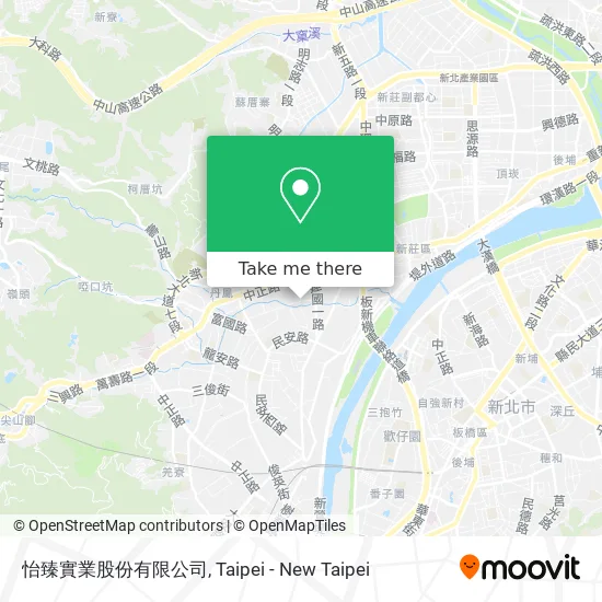怡臻實業股份有限公司 map