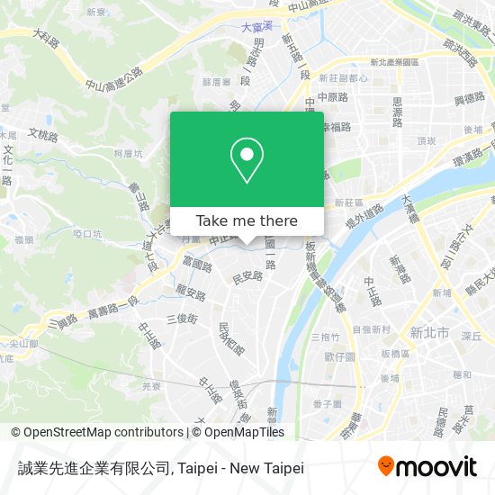 誠業先進企業有限公司 map