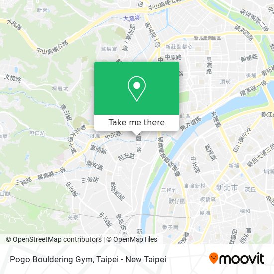 Pogo Bouldering Gym地圖