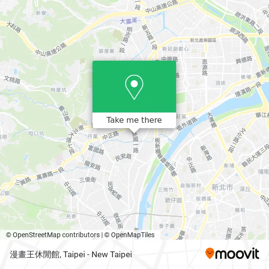 漫畫王休閒館 map