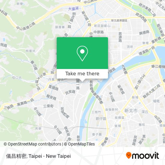 儀昌精密地圖