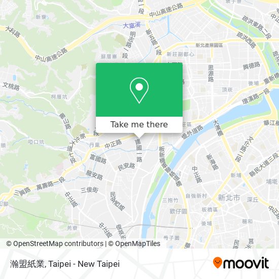 瀚盟紙業 map