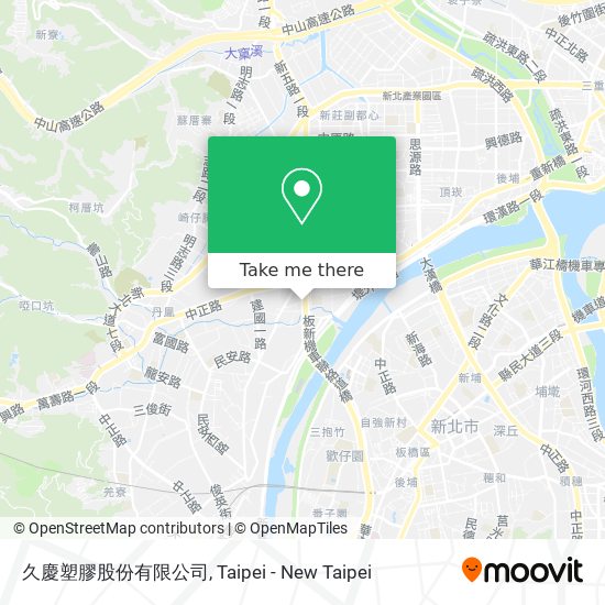 久慶塑膠股份有限公司 map