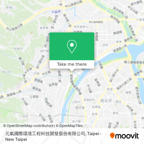 元氣國際環境工程科技開發股份有限公司 map