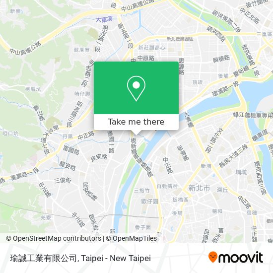 瑜誠工業有限公司 map